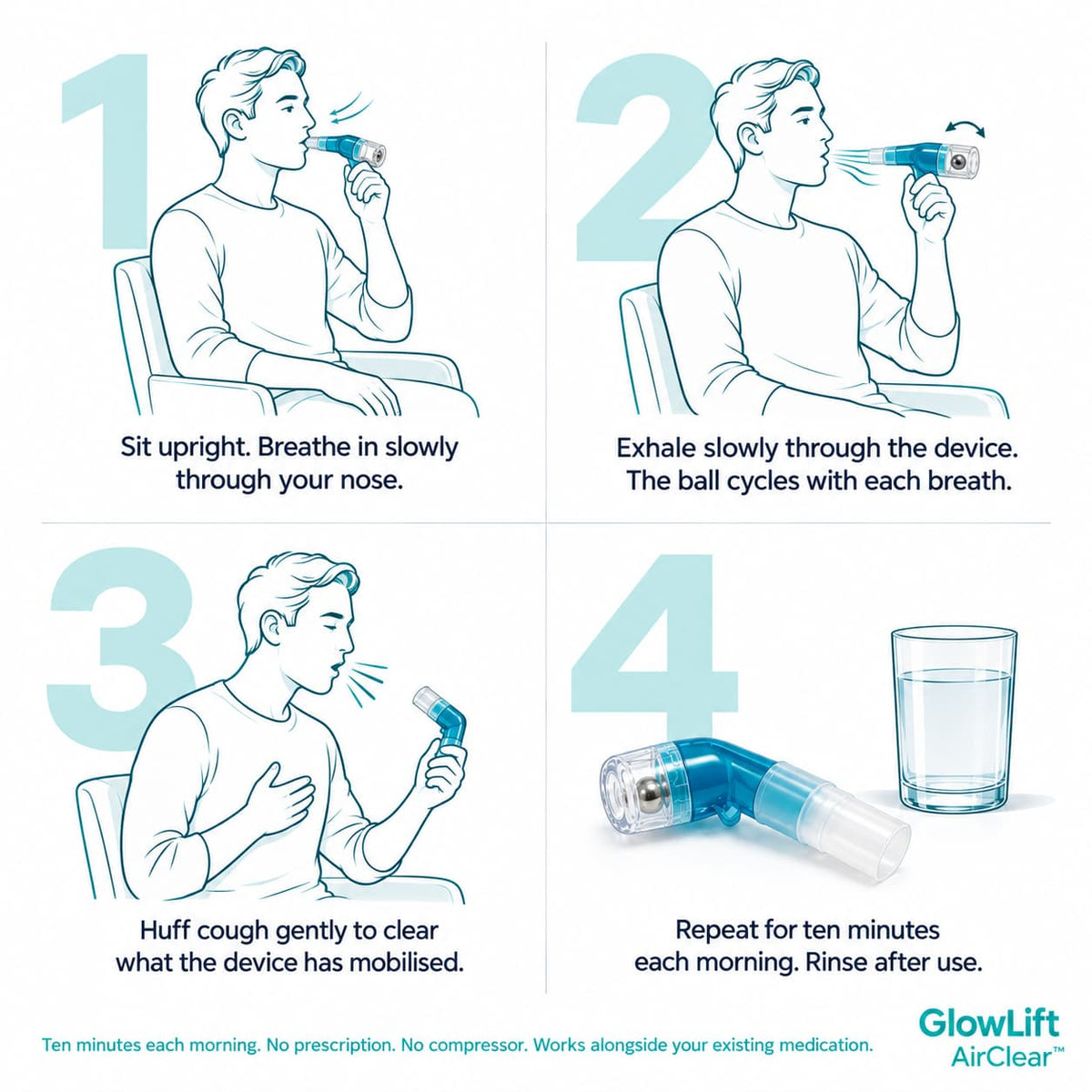 The GlowLift AirClear