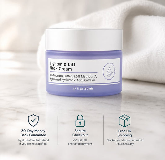 GlowLift Neck Firming Cream — Peptide Complex + Hyaluronic Acid 50ml